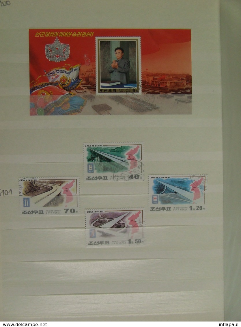 Korea 2001- 2004 gestempelt nahezu komplett 470,60 € Michel Katalogwert