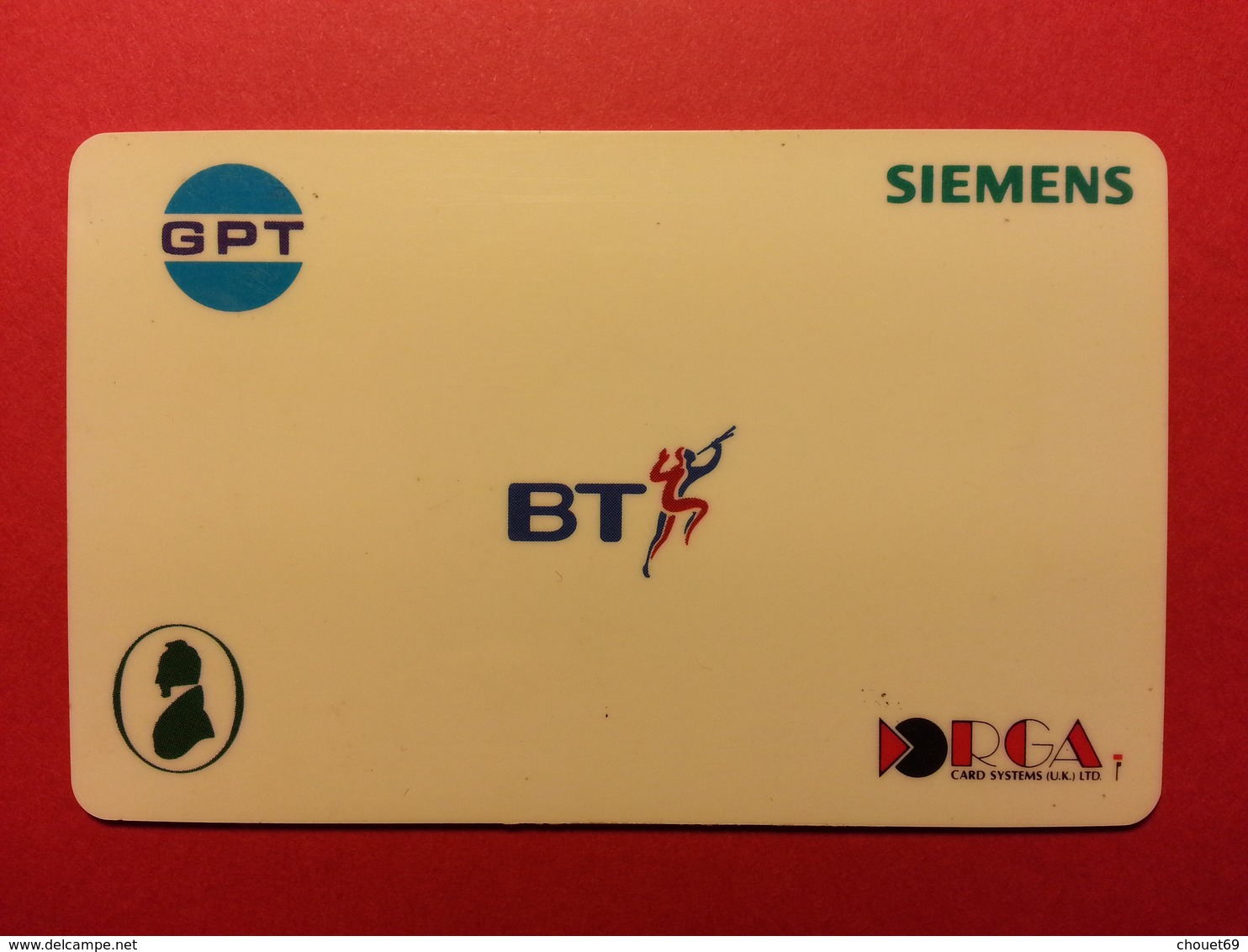 BRITISH London Smart Card 92 10 écu 1992 GPT SIEMENS Orga De La Rue BT Trial Demo Test (FA0718) - BT Test & Essais