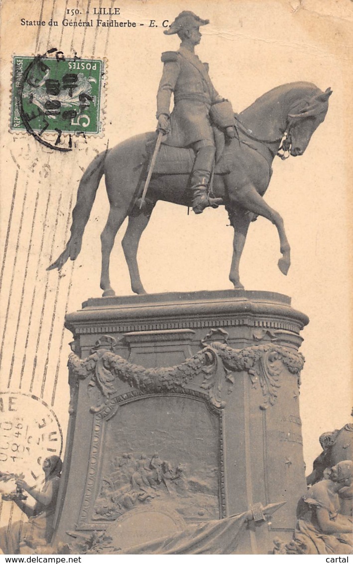 59 - LILLE - Statue Du Général Faidherbe - Lille