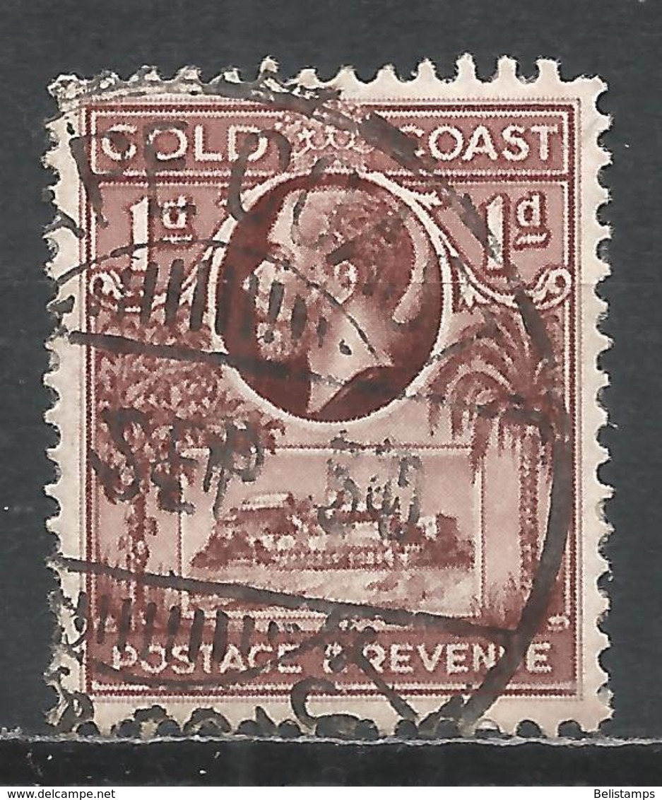 Gold Coast 1928. Scott #99 (U) Christiansborg Castle - Côte D'Or (...-1957)