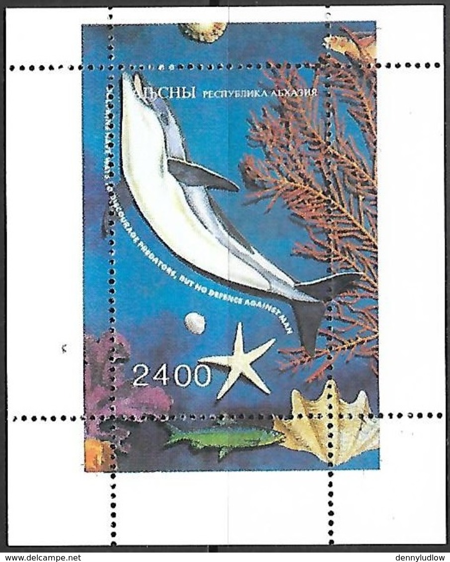 Russia Local Dolphin Souv Sheet  MNH - Delfine