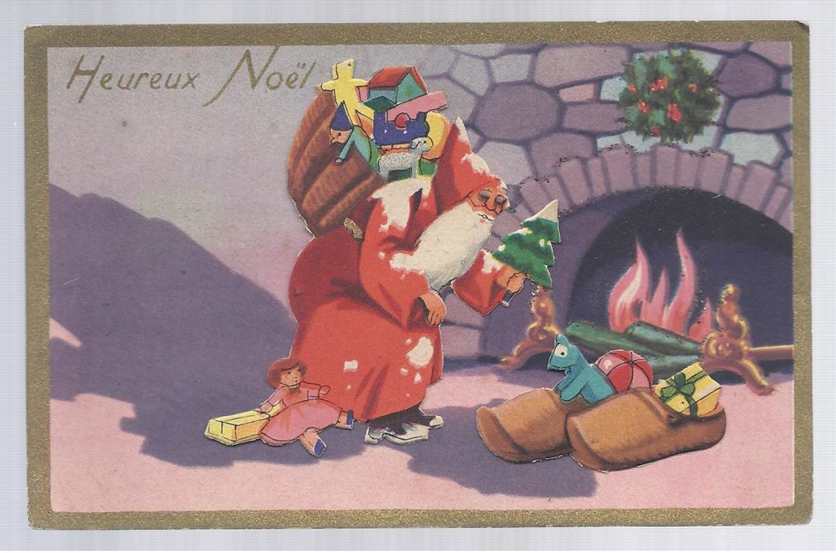 LIQUID - 1€ HEUREUX NOEL KERSTMAN PERE NOEL SANCTA CLAUS - Santa Claus