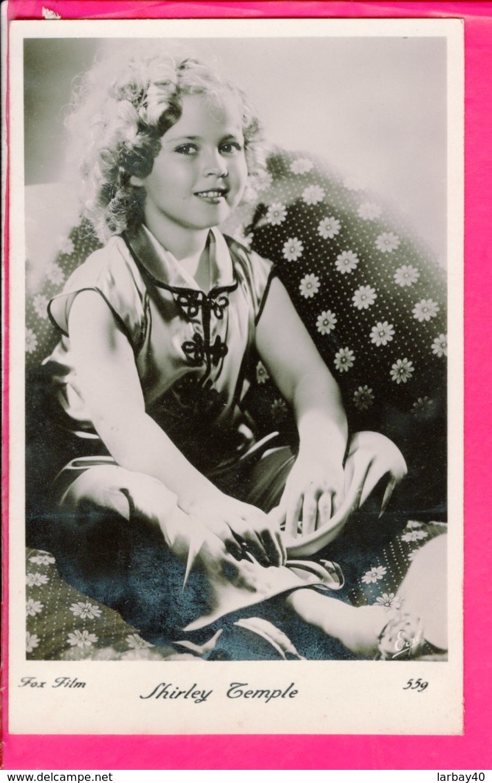 Cpa Carte Postale Ancienne  - Shirley Temple Fox Film 559 - Artistes