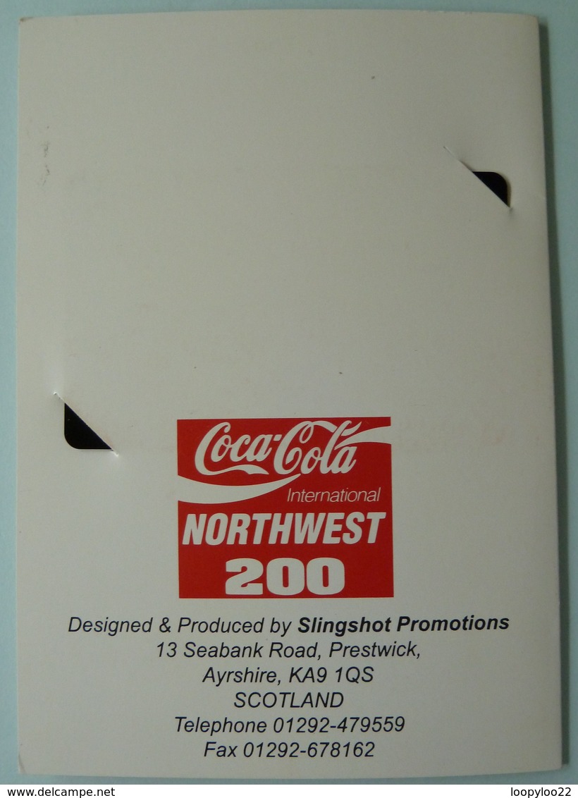 UK - BT - BTG506 -1995 - Coca Cola Int Northwest 200 - Robert Dunlop Winner - 505C - Limited Edition - Mint In Folder - BT Edición General