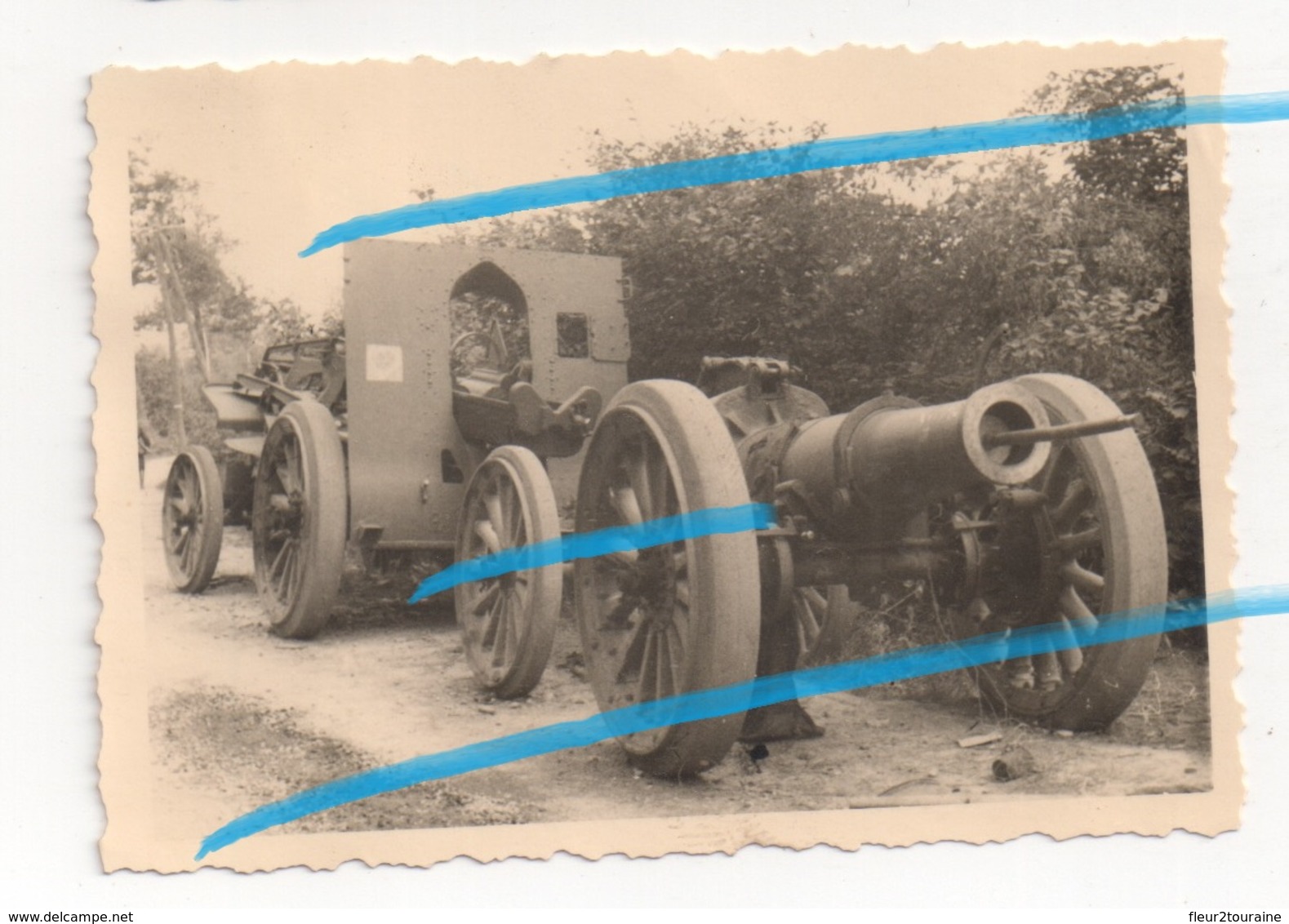 WW2 Pièces Artillerie Française Abandonnées Après Combats à ROCROI Ardennes 1940 !!! - 1939-45