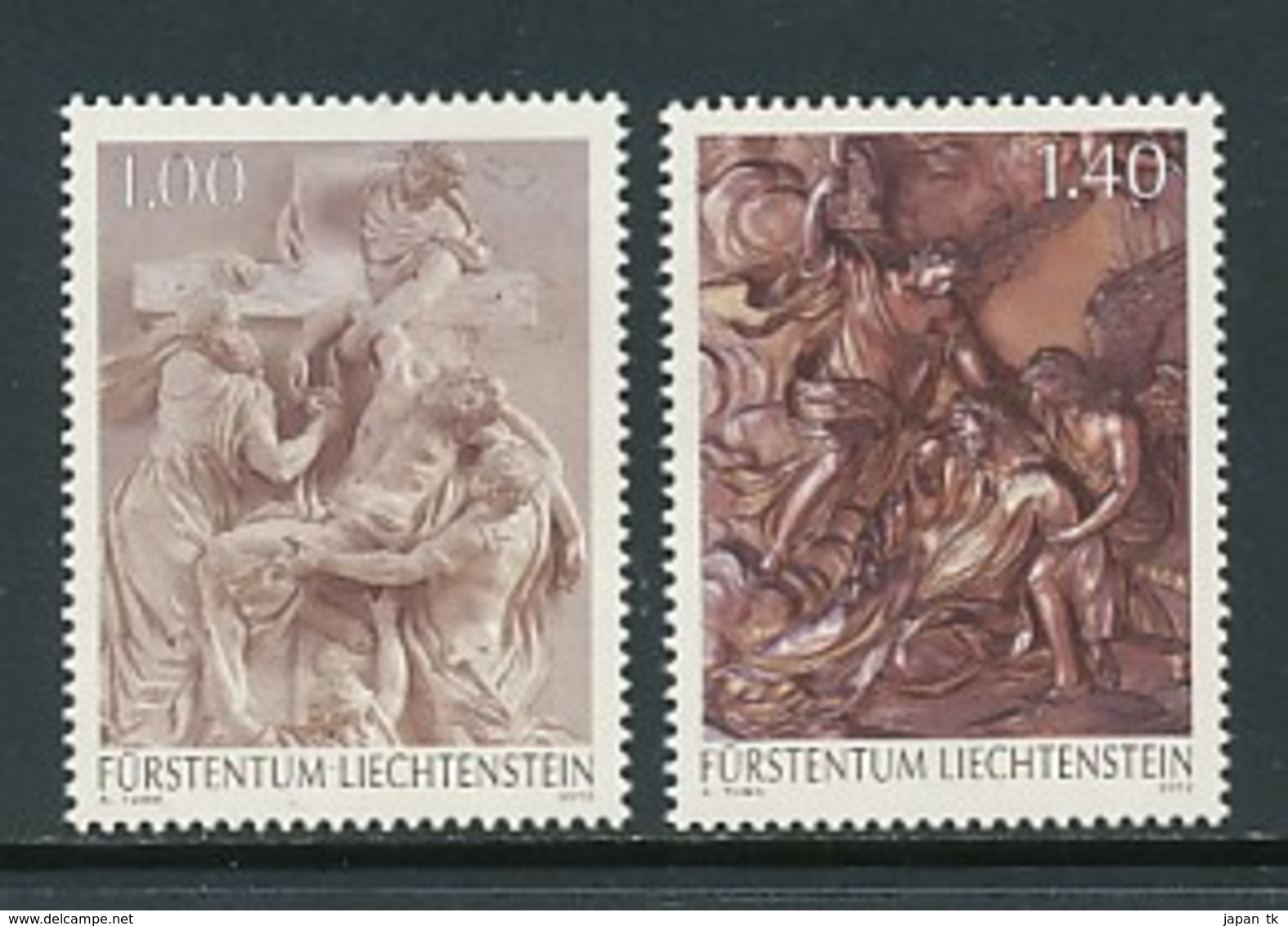 LIechtenstein Mi. Nr. 1652-1653 Fürstliche Schätze  - Siehe Scan - MNH - Ungebraucht
