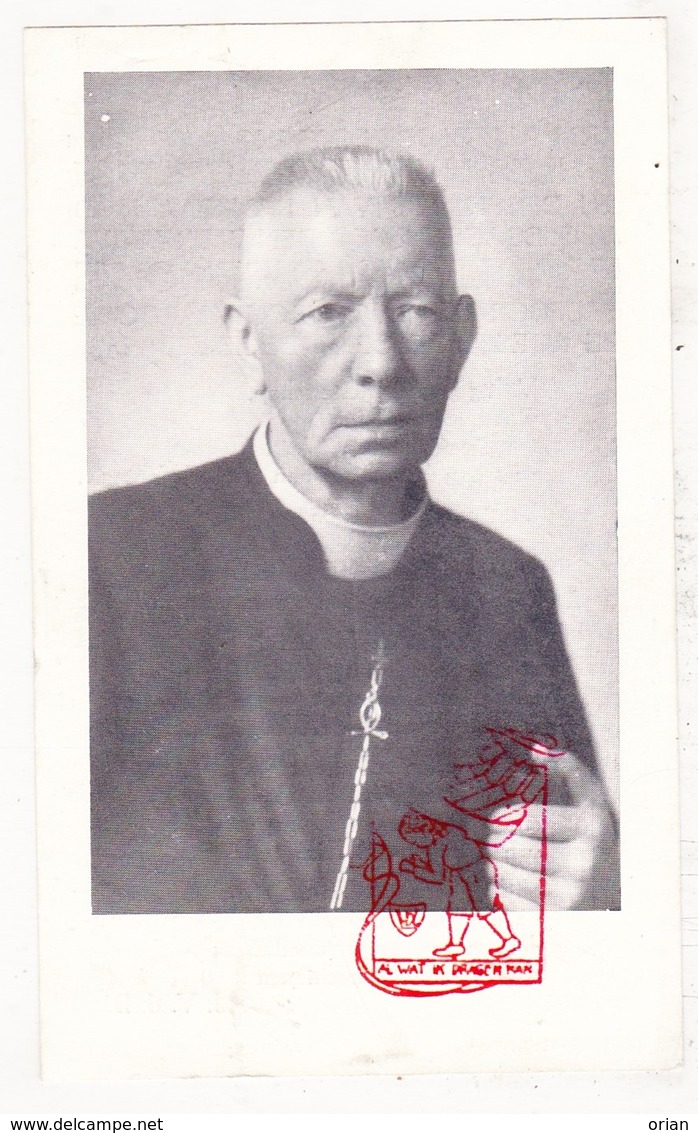 Devotie - Foto 2x Priesterjubileum 50j./60j. Leopold Demonie OLV Roeselare / Brugge Poperinge Lauwe Ettelgem Menen - Andachtsbilder