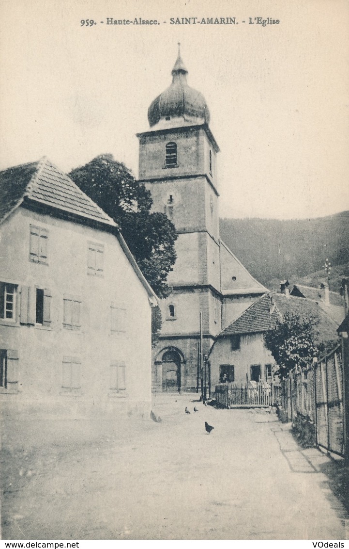 CPA - France - (68) Haut-Rhin - Saint Amarin - L'Eglise - Saint Amarin