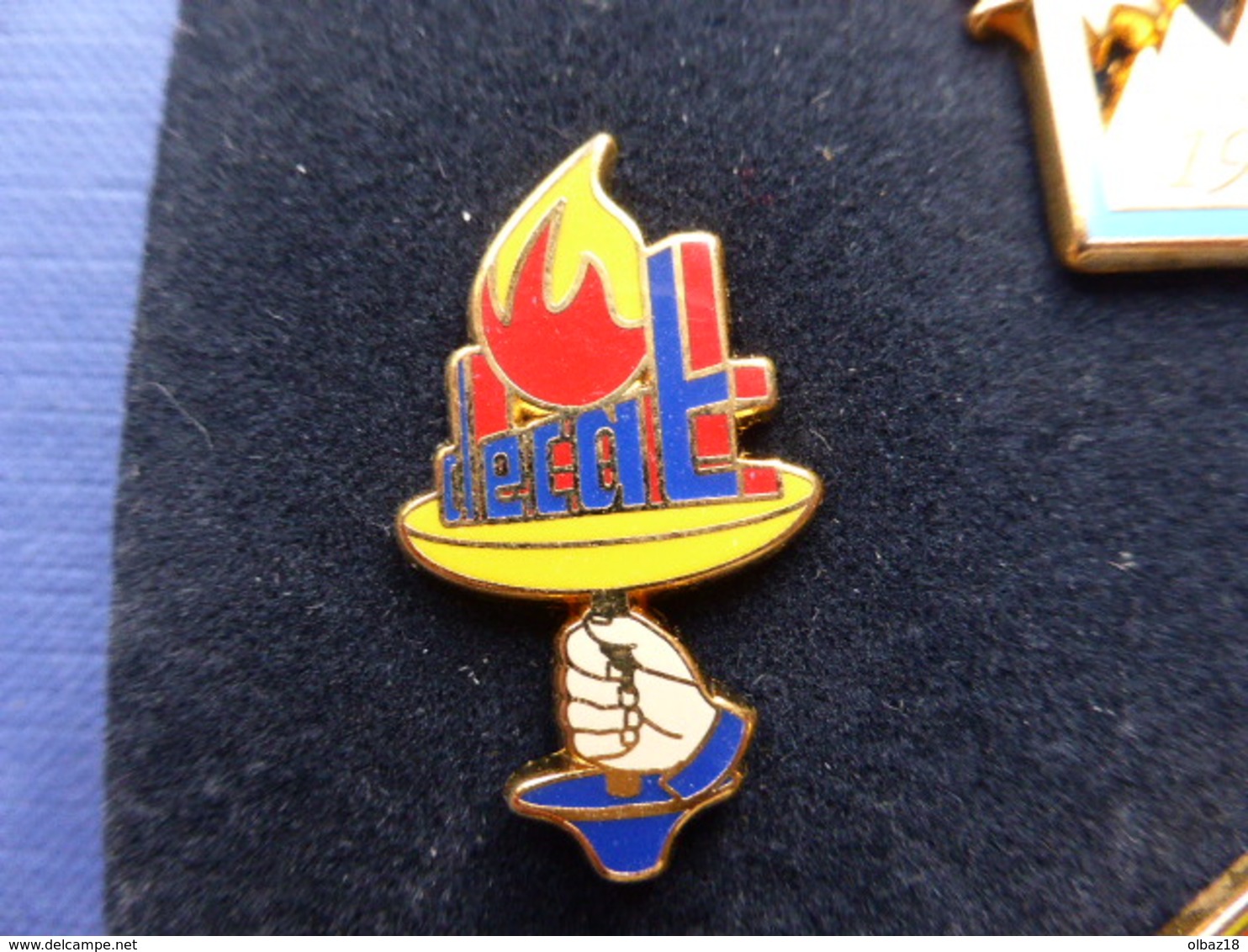 Coffret 6 Pin's Decat - Jeux Olympiques d'hiver 92 - JO Albertville 1992 - zamac fabricant - pin's sur pin's