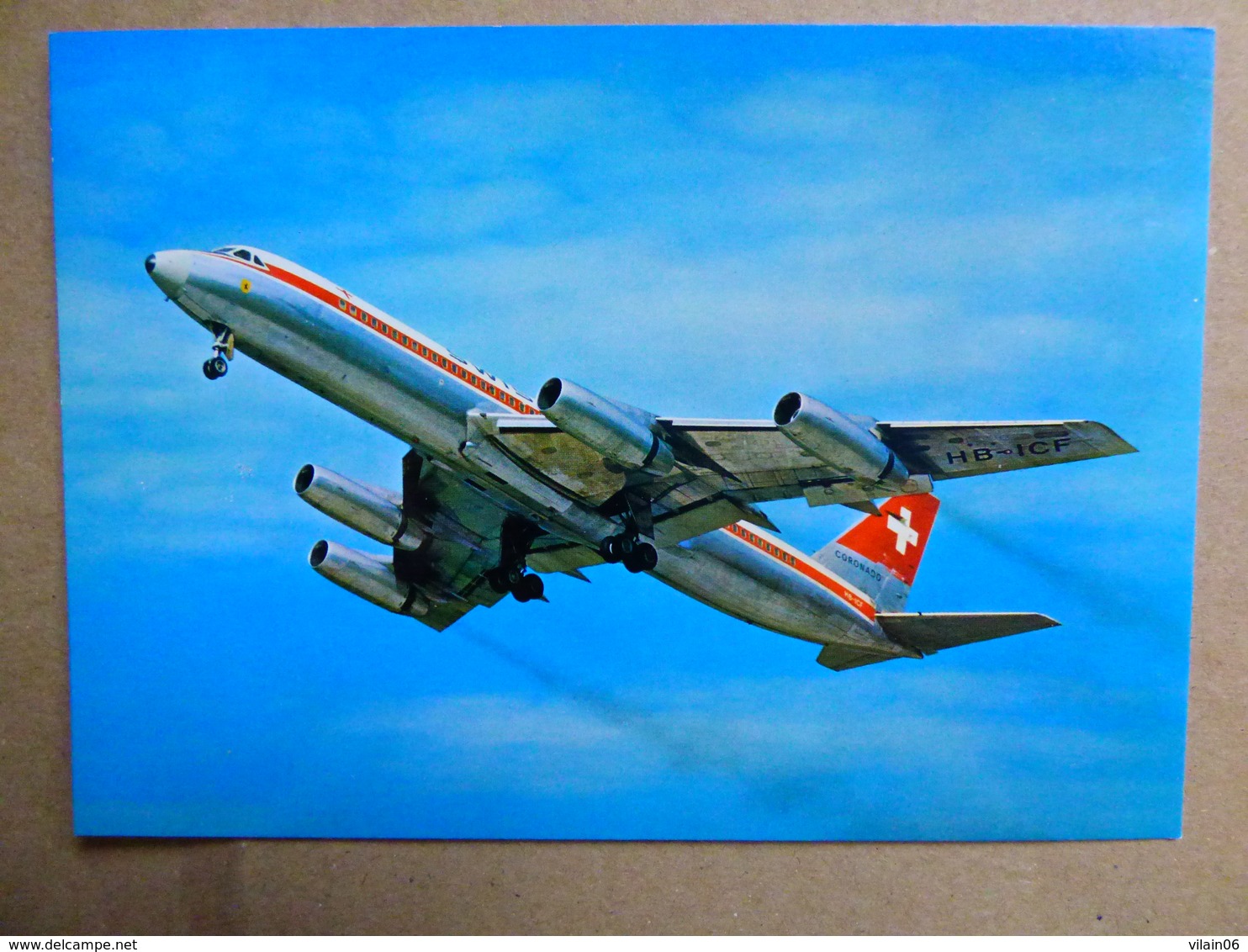 SWISSAIR  CONVAIR 990   HB ICF - 1946-....: Moderne