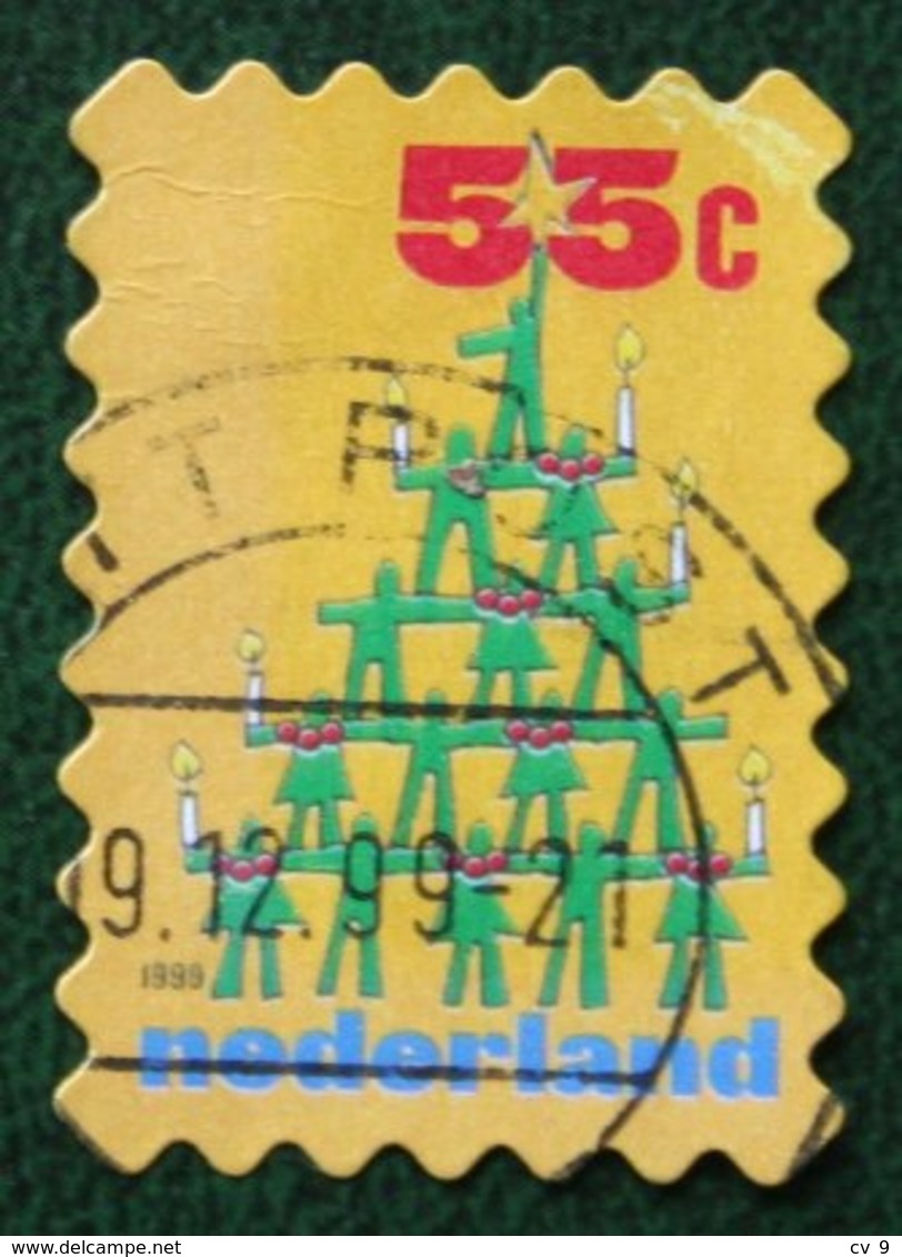 Kerst Christmas XMAS Weihnachten NOEL NVPH 1863 (Mi 1760) 1999 Gestempeld / USED NEDERLAND / NIEDERLANDE - Used Stamps