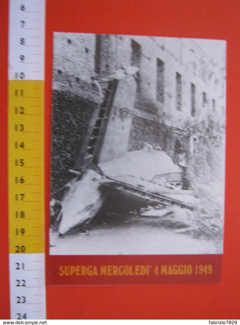 A.02 ITALIA ANNULLO - 1999 TORINO 50 ANNI GRANDE TORO TRAGEDIA AEREA AIR AEROLINEAS AIRLINE DI SUPERGA 1949 - Club Mitici