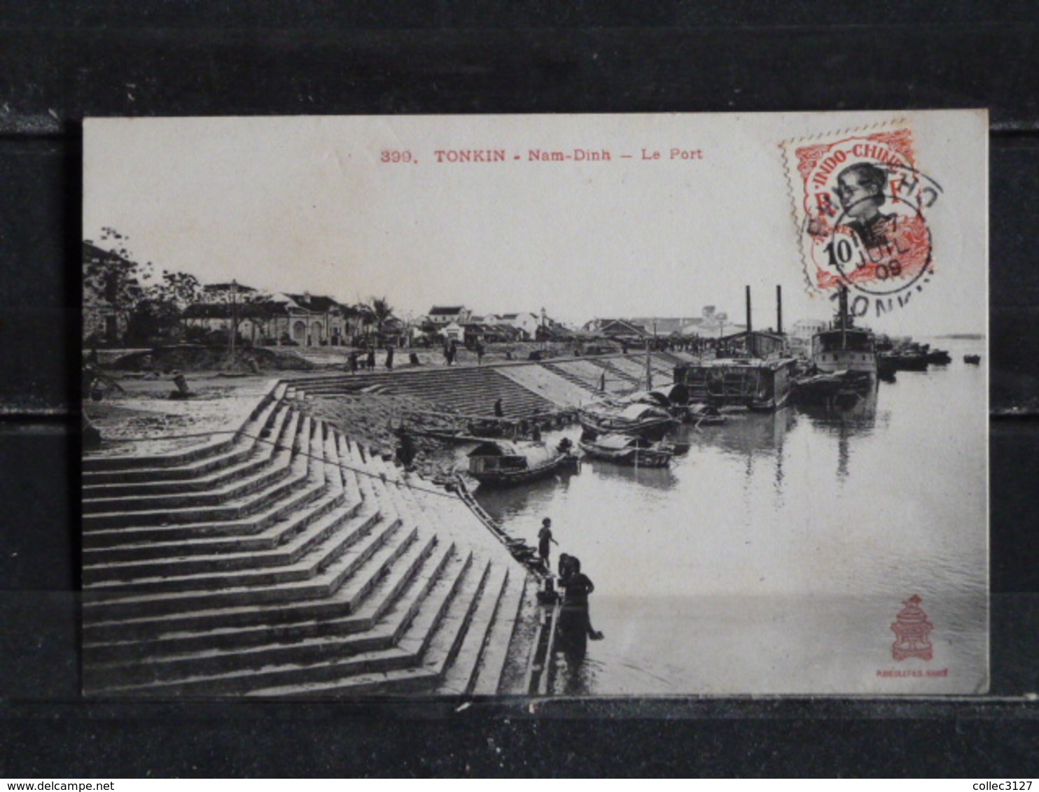 Z26 - Indochine -Tonkin - Nam-Dinh - Le Port - Cachet De Phu-Tho - 1909 - Viêt-Nam