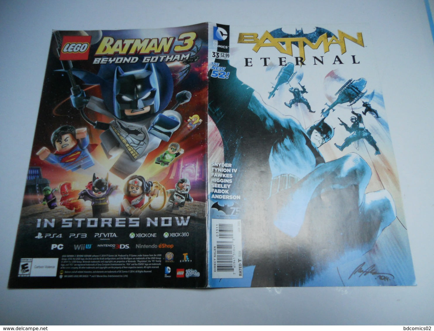 Batman : ETERNAL (Vol 1) N°33  DC COMICS âge Moderne EN V O - Marvel