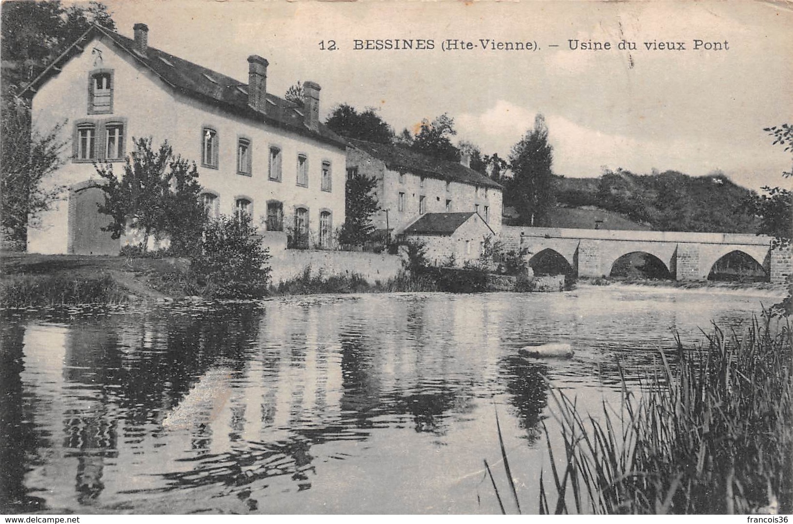 Bessines Sur Gartempe (87) - Usine Du Vieux Pont - Bessines Sur Gartempe