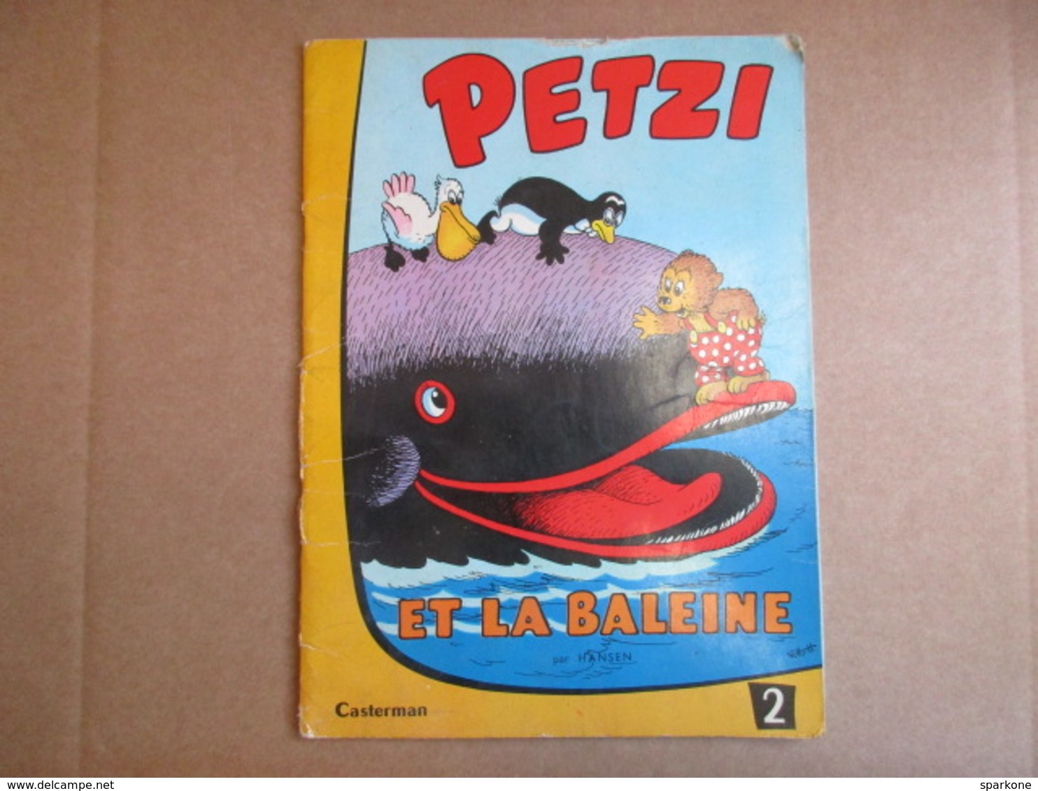 Petzi Et La Baleine - N° 2 - Casterman