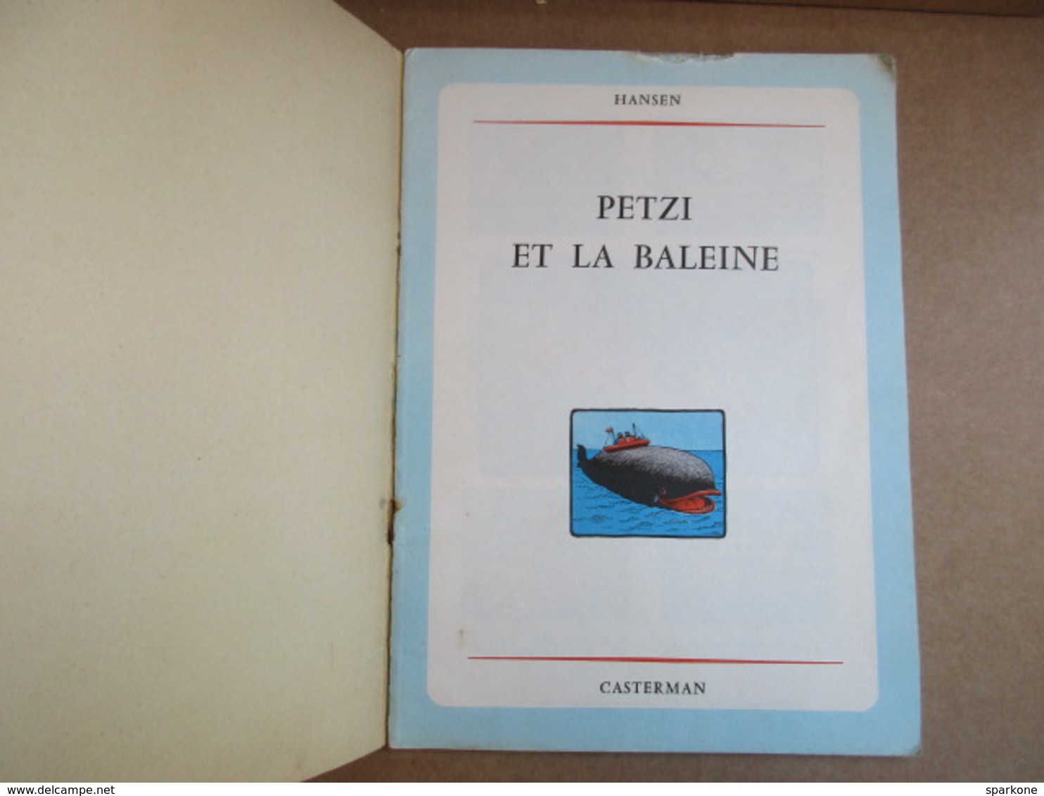 Petzi Et La Baleine - N° 2 - Casterman