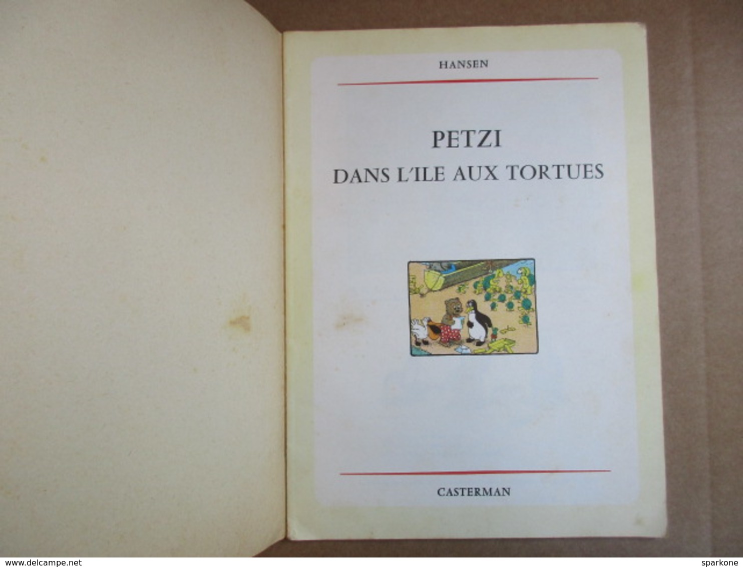 Petzi Dans L'ile Aux Tortues - N° 6 - Casterman