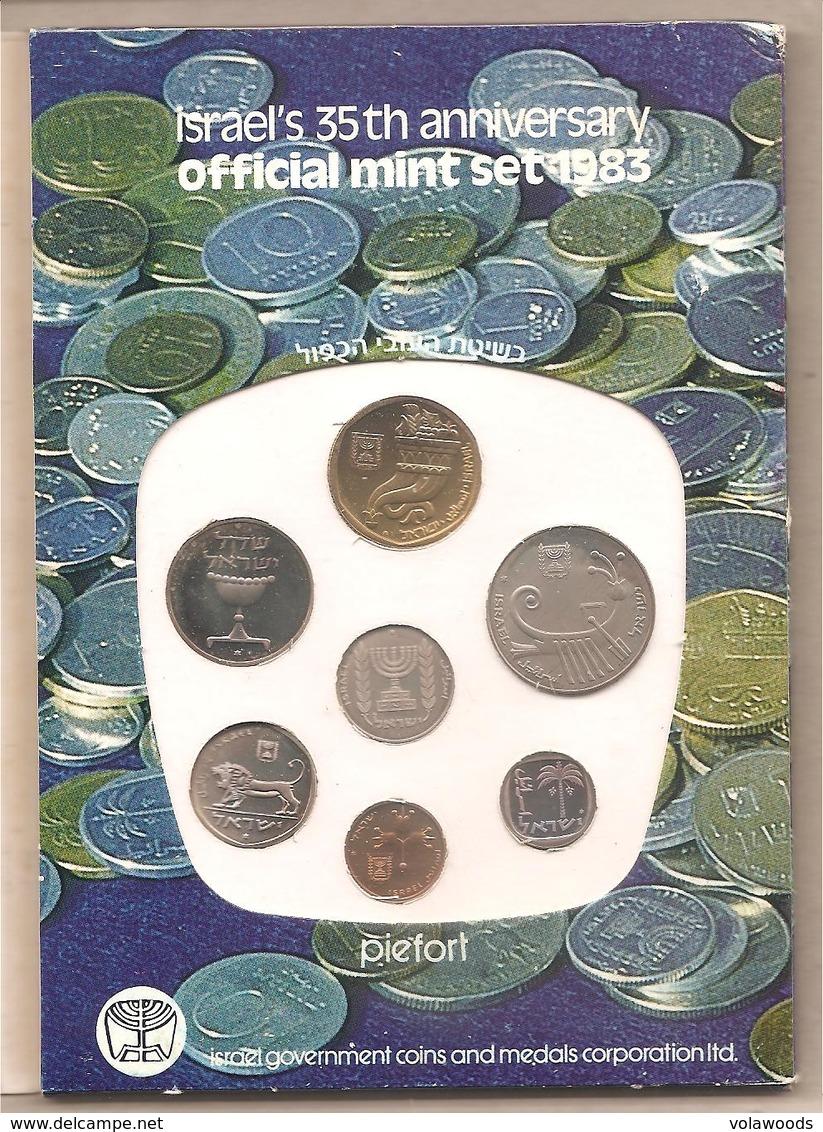 Israele - Offical Mint Set - 1983 - Israel