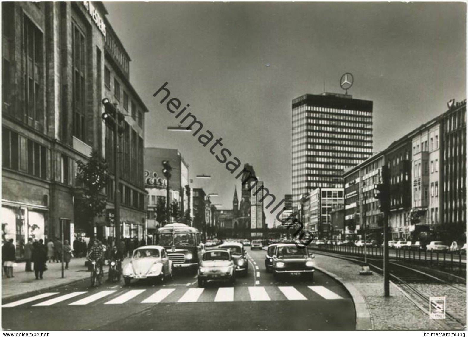 Berlin - Tauentzienstrasse Und Europa-Center - Foto-AK Grossformat - Verlag Klinke & Co. Berlin - Schöneberg