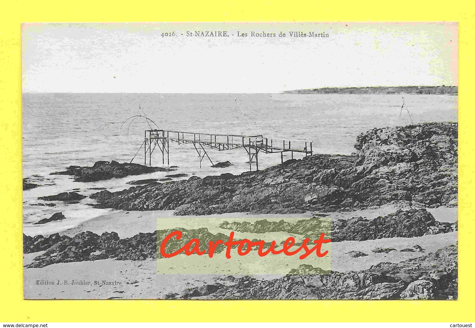 CPA 44 ¤¤ St NAZAIRE ¤¤ Les Rochers De VILLES MARTIN ¤¤ Carré De Pêche - Saint Nazaire