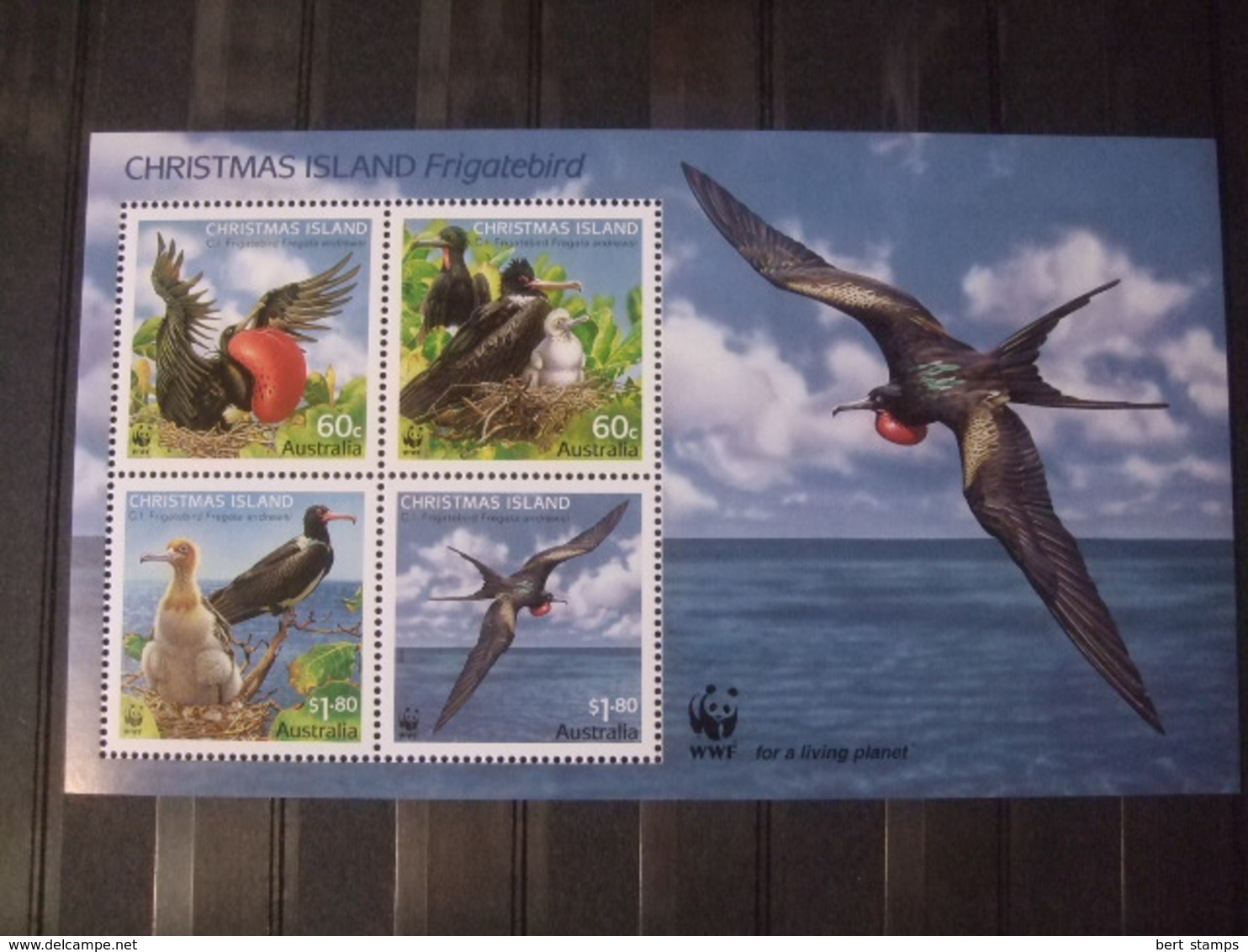 WWF Nice Chrismas Islands 2010 Birds  Mnh - Ongebruikt