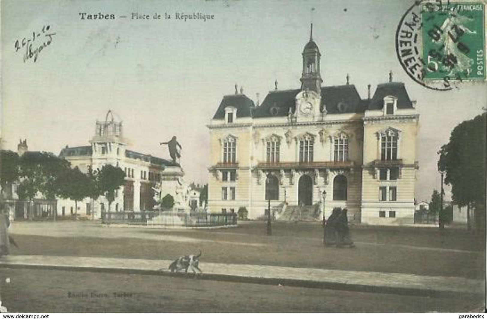 CPA De TARBES - Place De La République. - Tarbes