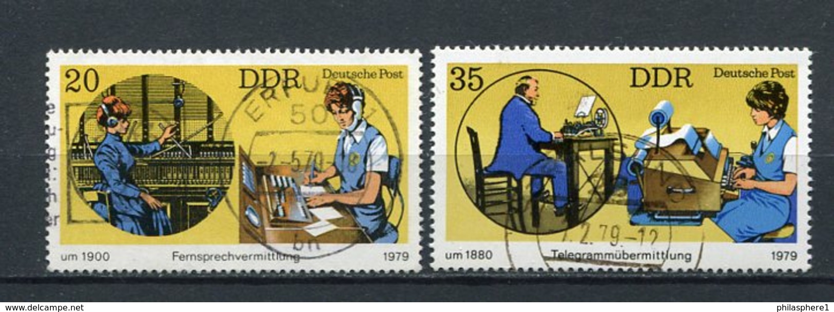 DDR Nr.2400/1          O  Used       (21744) ( Jahr: 1979 ) - Gebraucht