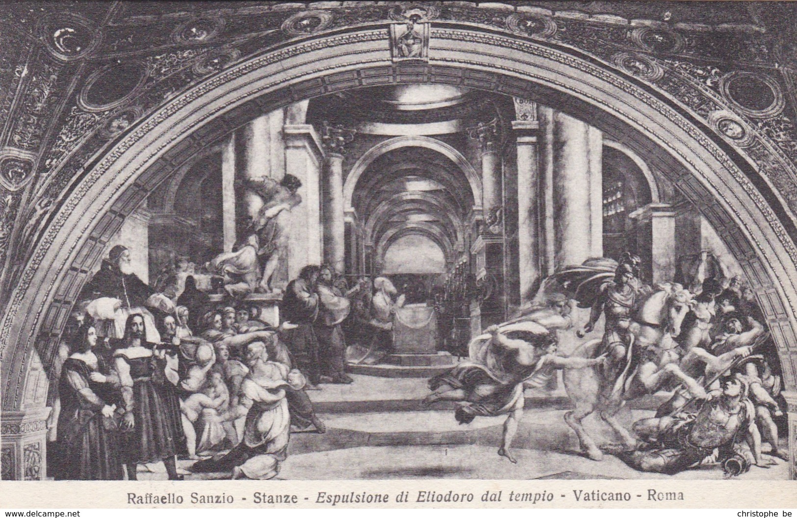 Vaticano Roma, Raffaello Sanzio, Espulsione Di Eliodoro Dal Temple (pk53189) - Vaticano (Ciudad Del)