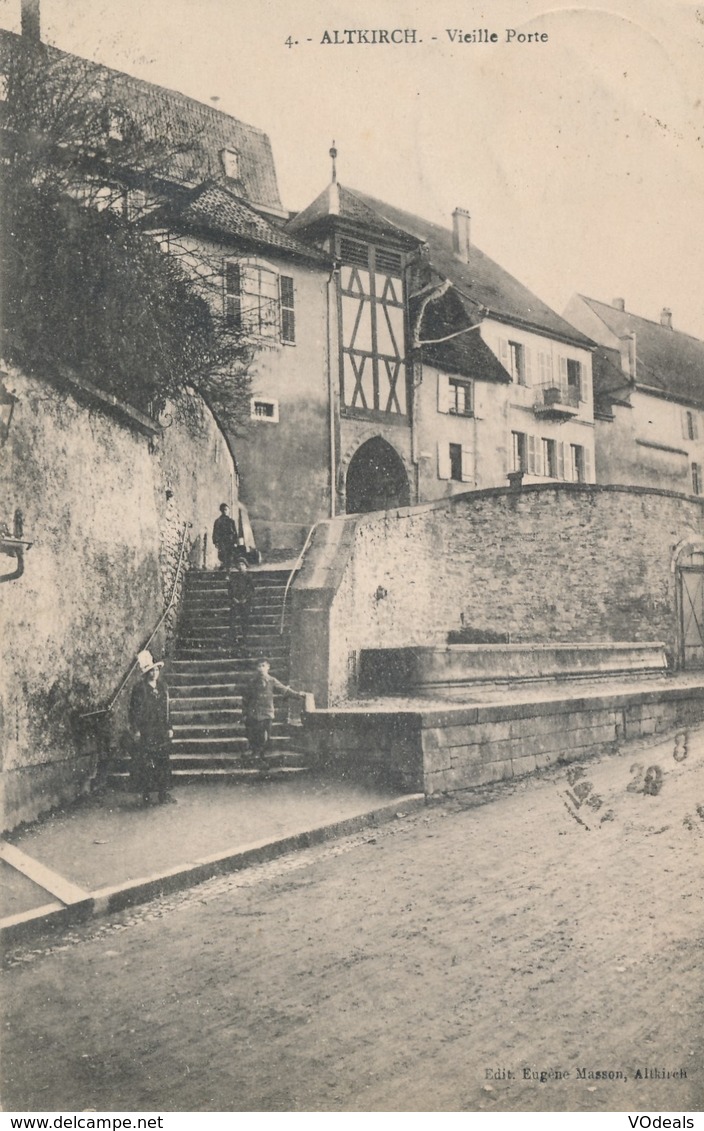 CPA - France - (68) Haut-Rhin - Altkirch - Vieille Porte - Altkirch