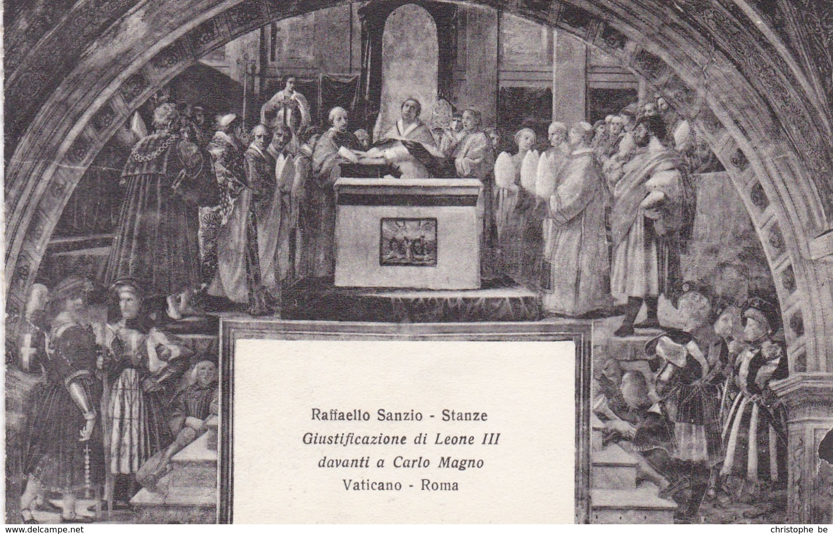 Vaticano Roma, Raffaello Sanzio, Giustificazione Di Leope III Davanti A Carlo Magno (pk53197) - Vatican