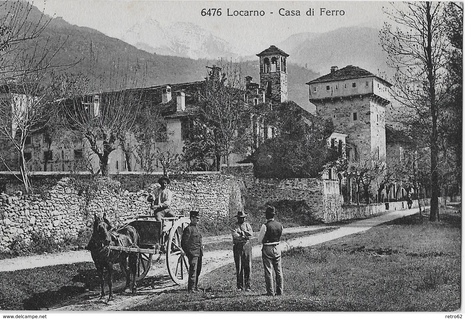 LOCARNO → Casa Di Ferro Ca.1920 - Locarno