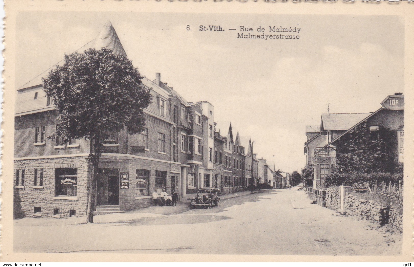 St . Vith - Rue De Malmedy - Saint-Vith - Sankt Vith