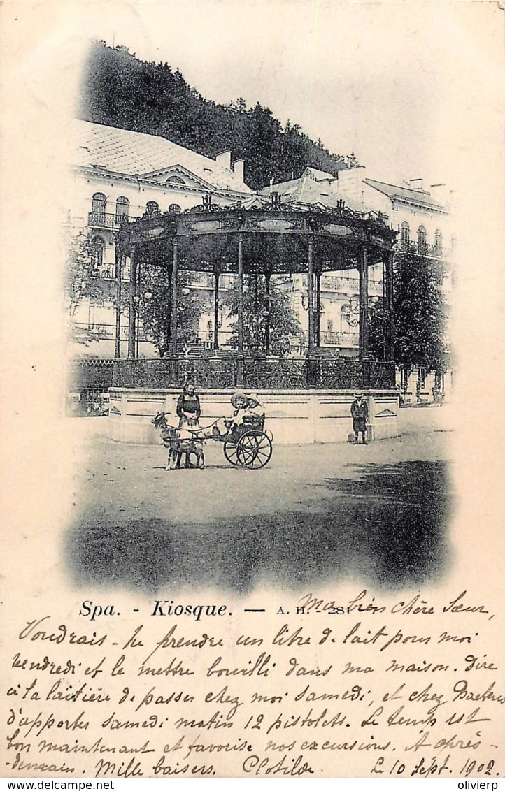 Spa - Kiosque Et Voiture D' Enfant - Spa