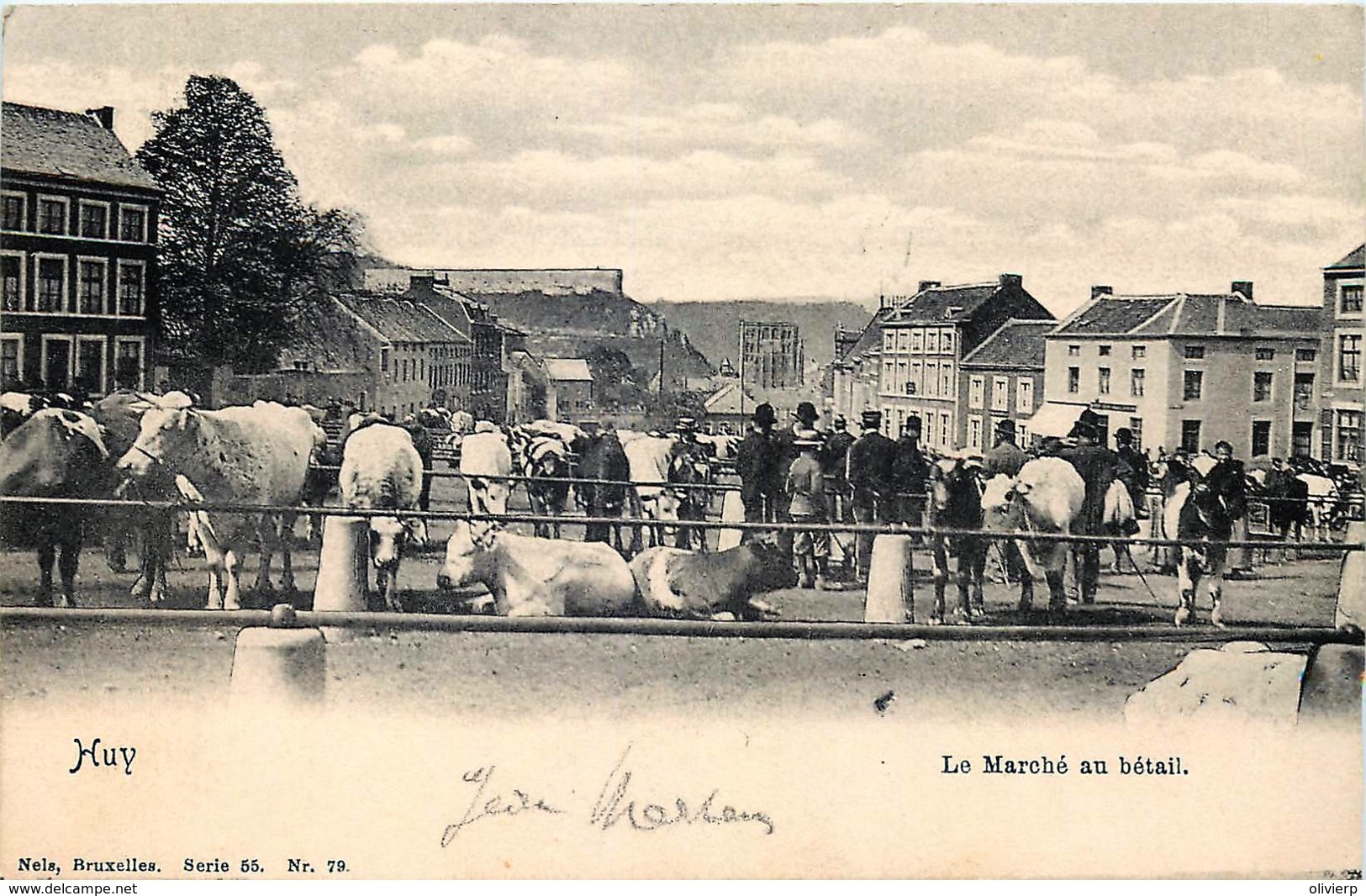 Huy - Le Marché Au Bétail - Nels Série 55 N° 79 - Hoei