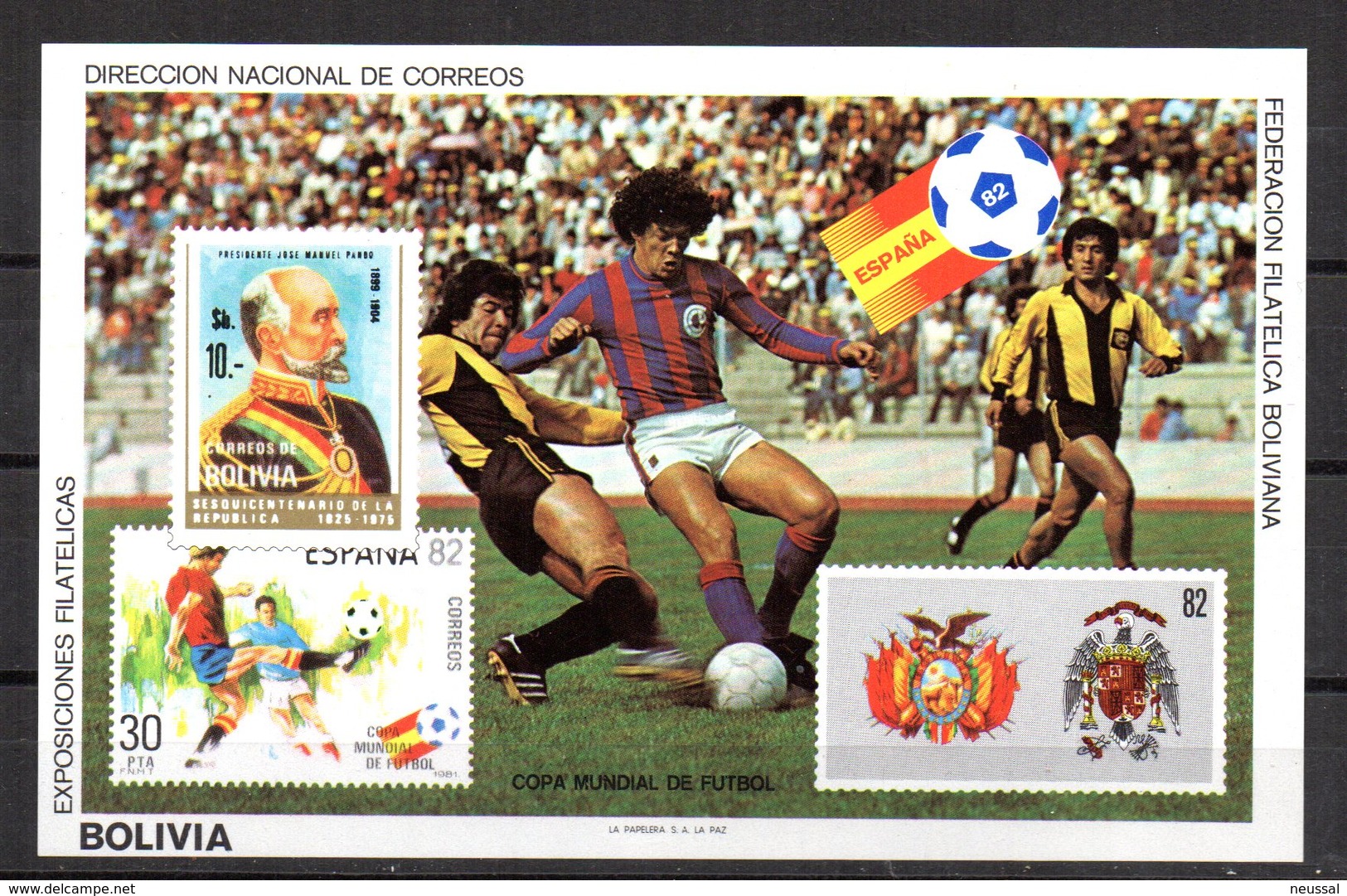 2 Hb De  Bolivia 1982 - Bolivia