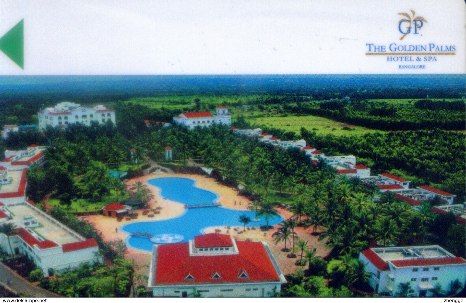 India Hotel Key, The Golden Palms Hotel & Spa Bangalore  (1pcs) - Inde