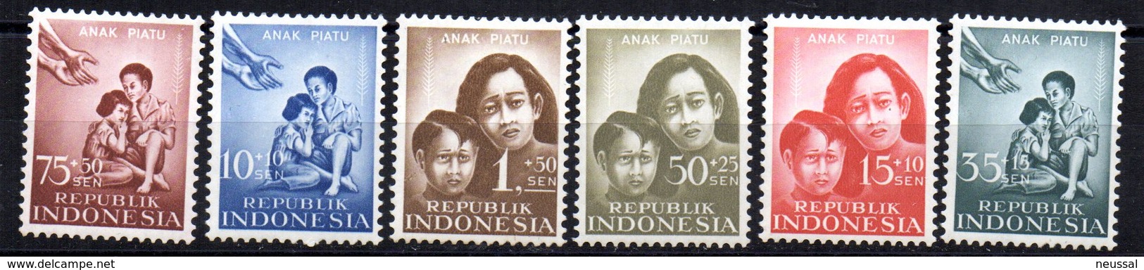 Serie Nº 161/6 Indonesia - Indonesia