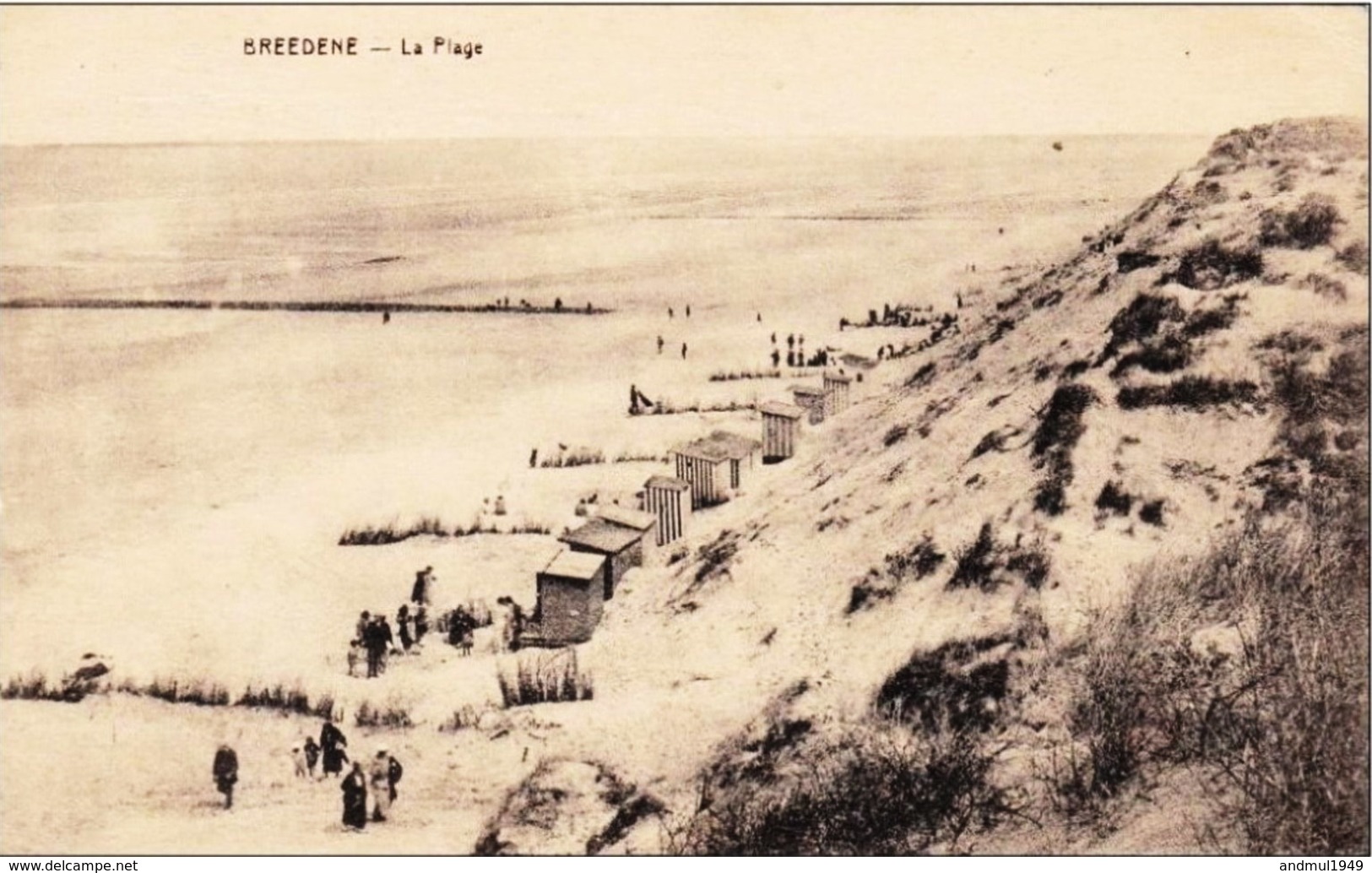 BREDENE - La Plage - Oblitération De 1924 - Edit. Lingier Soeurs, Bredene - Bredene