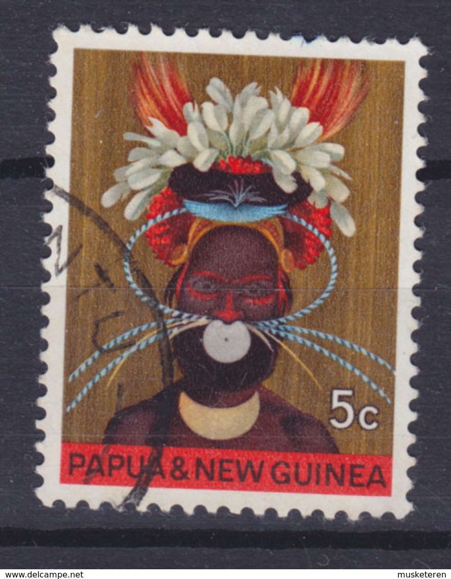 Papua New Guinea 1968 Mi. 127  5c. Nationales Kulturerbe Chimbu Distrikt - Papua-Neuguinea