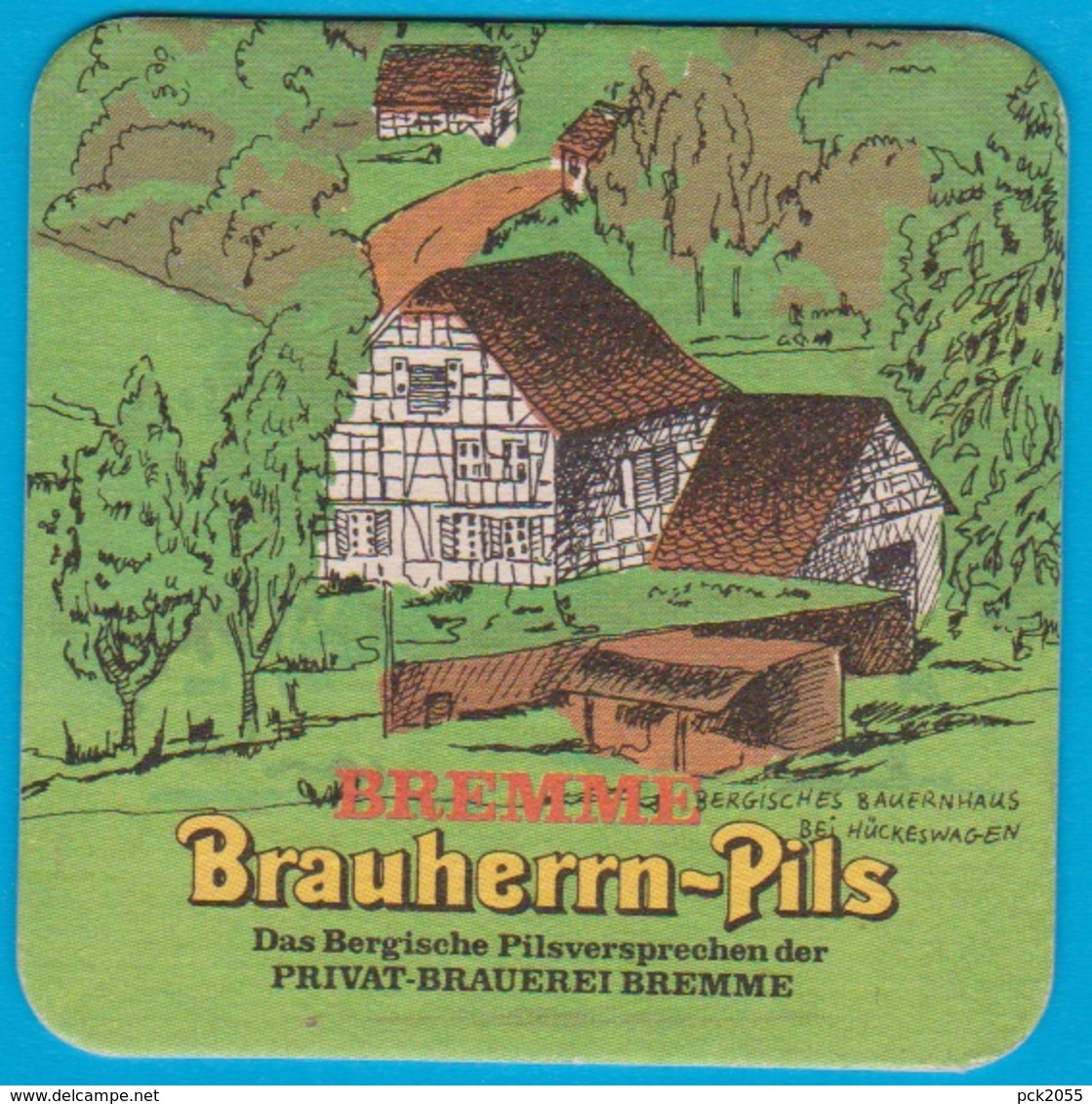 Privatbrauerei Carl Bremme Wuppertal ( Bd 2095 ) - Bierdeckel