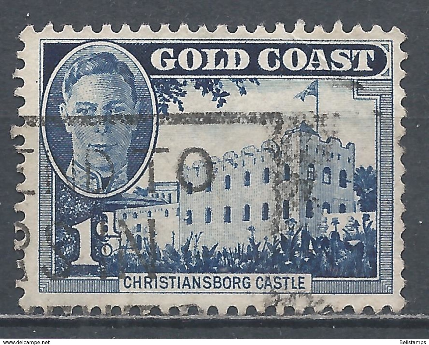 Gold Coast 1948. Scott #131 (U) Christiansborg Castle - Côte D'Or (...-1957)