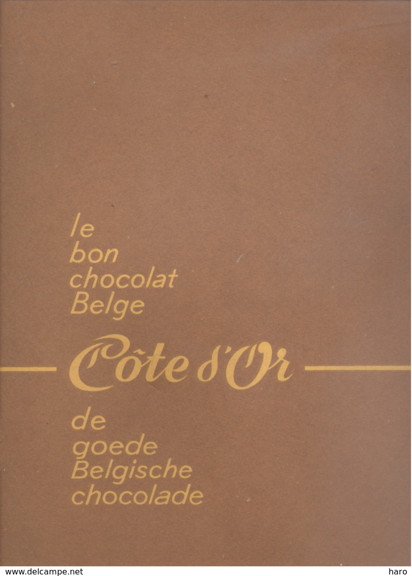 Jeu De L'oie Publicitaire - Chocolat " Côte D' Or " Auto - Trafic , Code De La Route, Bilingue - Jouet,... (gr) - Advertising