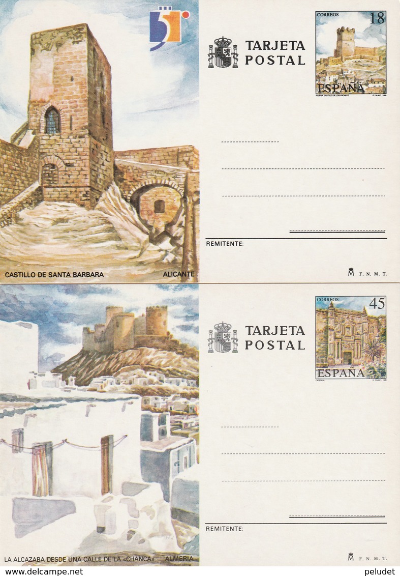 1990 España. Entero Postales Turismo (Edif.149/150)**  2v - 1931-....