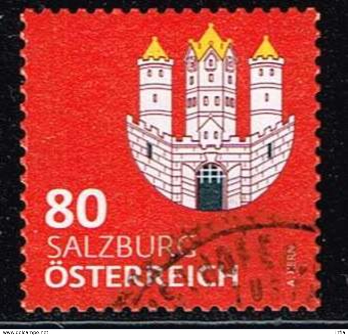 Österreich 2018, Michel# 3409 O     Österreichische Wappen:Salzburg - Gebraucht