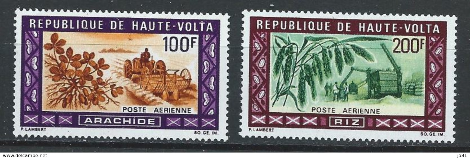 Haute-Volta YT PA 73-74 XX / MNH Agriculture - Haute-Volta (1958-1984)