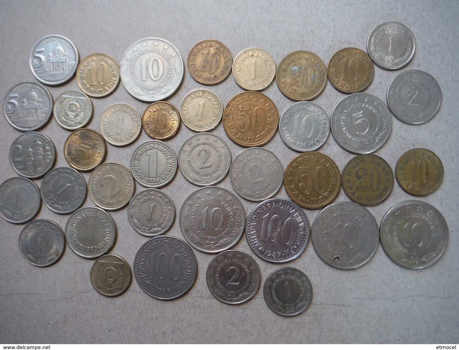 P15   Lot Monnaies Yougoslavie - Dinar Et Para - 1938 à 2002 - Yougoslavie