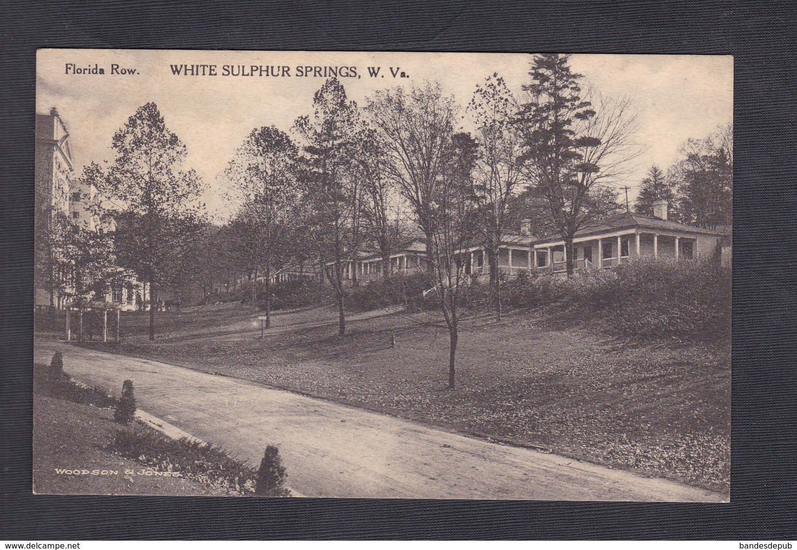 USA West Virginia Florida Row. White Sulphur Springs ( Woodson & Jones) - Autres & Non Classés