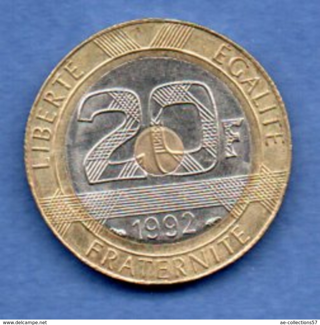 20 Francs 1992 V Ouvert   --  état  SUP - Autres & Non Classés