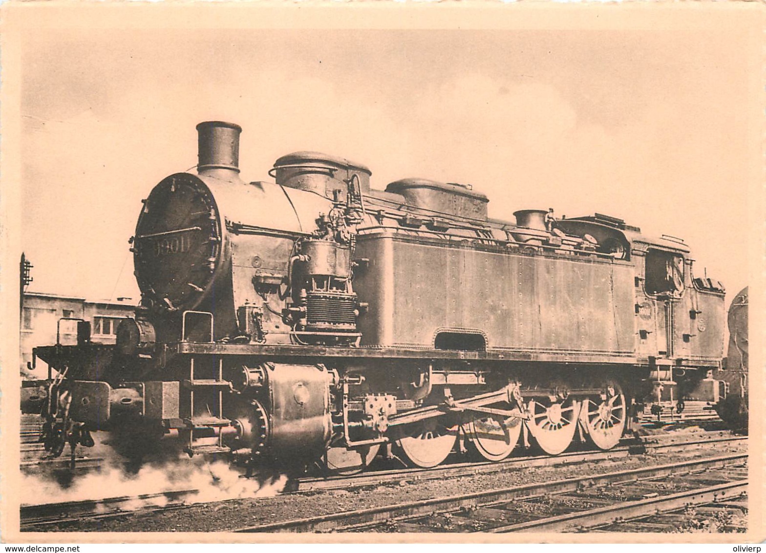 Lacomotive - Rail & Traction - Bruxelles Nord - 1931 Type 99 - Trenes